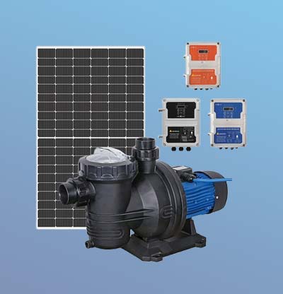Solar-Schwimmbadpumpe